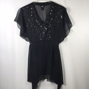 H&M Embellished Swim Coverup